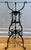 Metal Continental Wrought Iron Tripod Plant Stand With Scrollwork and Foliage Circa 1880 For Sale - Image 7 of 17