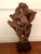 Large Chinese Scholar Stone Rare Red Taihu Rock on Display Stand For Sale - Image 12 of 15