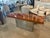 1970s Milo Baughman for Thayer Coggin Rosewood & Chrome Console Table Restored For Sale - Image 11 of 13