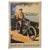 Yellow Art Deco Harley Davidson Motorcycle Advertising Poster, 1930s For Sale - Image 8 of 8