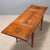 Wood Directoire Walnut Table with Maple Inlay For Sale - Image 7 of 9