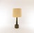 Sculpture Materials Olive and Amber Dl/35 Table Lamp by Linnemann-Schmidt for Palshus, 1960s For Sale - Image 7 of 7