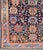 Antique Persian Malayer Rug With Large Floral Motifs in Navy and Multi Colors For Sale - Image 4 of 7
