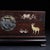 Bronze Antique Chinese Hardwood Inlaid "Mandarin Ducks" Jewelry Box With Bronze Lock For Sale - Image 8 of 10