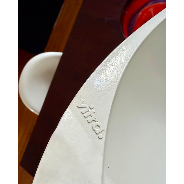 White 4 High End Verner Panton S-Chair Glossy Lacquer Finish for Herman Miller/Vitra For Sale - Image 8 of 11
