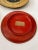 Early 20th Century Decorative Wooden Plates - Collection of Three For Sale - Image 5 of 7