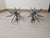 Vintage Wall Lamps in Chromed Brass and Smoked Glass by Gino Paroldo for Dino Dei, 1960s, Set of 2, in Very Good...