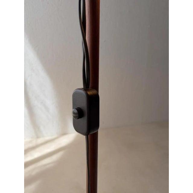 Double Adjustable Floor Lamp in Teak from Domus, 1960s For Sale - Image 5 of 10