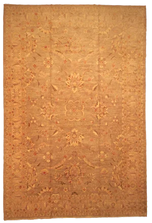 Late 20th Century Hand-Knotted Wool Pakistani Rug - 11′8″ × 17′5″