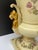 Victorian Vintage Victorian Style Floral and Gilt Griffin Handled Porcelain Urn For Sale - Image 3 of 13