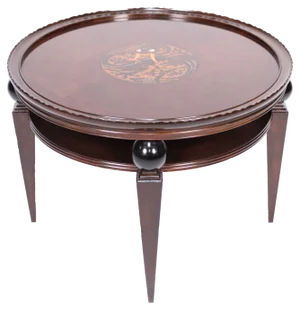 Expressive Coffee Table by Dr. Oskar Wlach, 1923