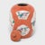 Early 20th Century Chinese Persimmon Ovoid Ginger Jar With Cartouche Paintings, C. 1920 For Sale - Image 5 of 6