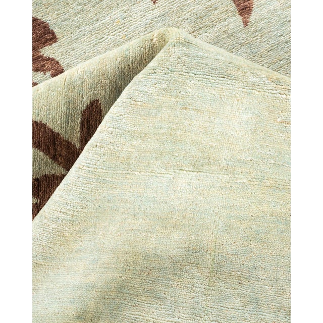 Textile Eclectic Handmade Area Rug - Ivory, 7' 9" x 9' 10" For Sale - Image 7 of 8