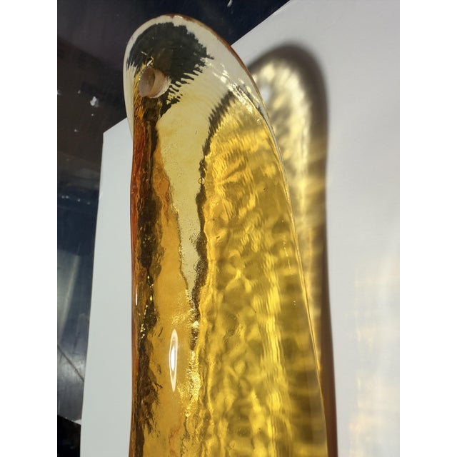 AVMazzega Vintage Murano Glass Wall Lamp from Mazzega, 1970s For Sale - Image 4 of 9