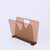 Stunning large magazine or drawing rack fully made in smoked pink lucite. This wonderful object was designed in Italy in...