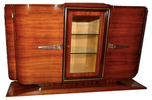 Art Deco Sideboard with Marble Top