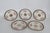 Cream Moschendorf Bavaria Porcelain 5 Pc Set Bread Butter Dessert Serving Plates 4500b For Sale - Image 8 of 13