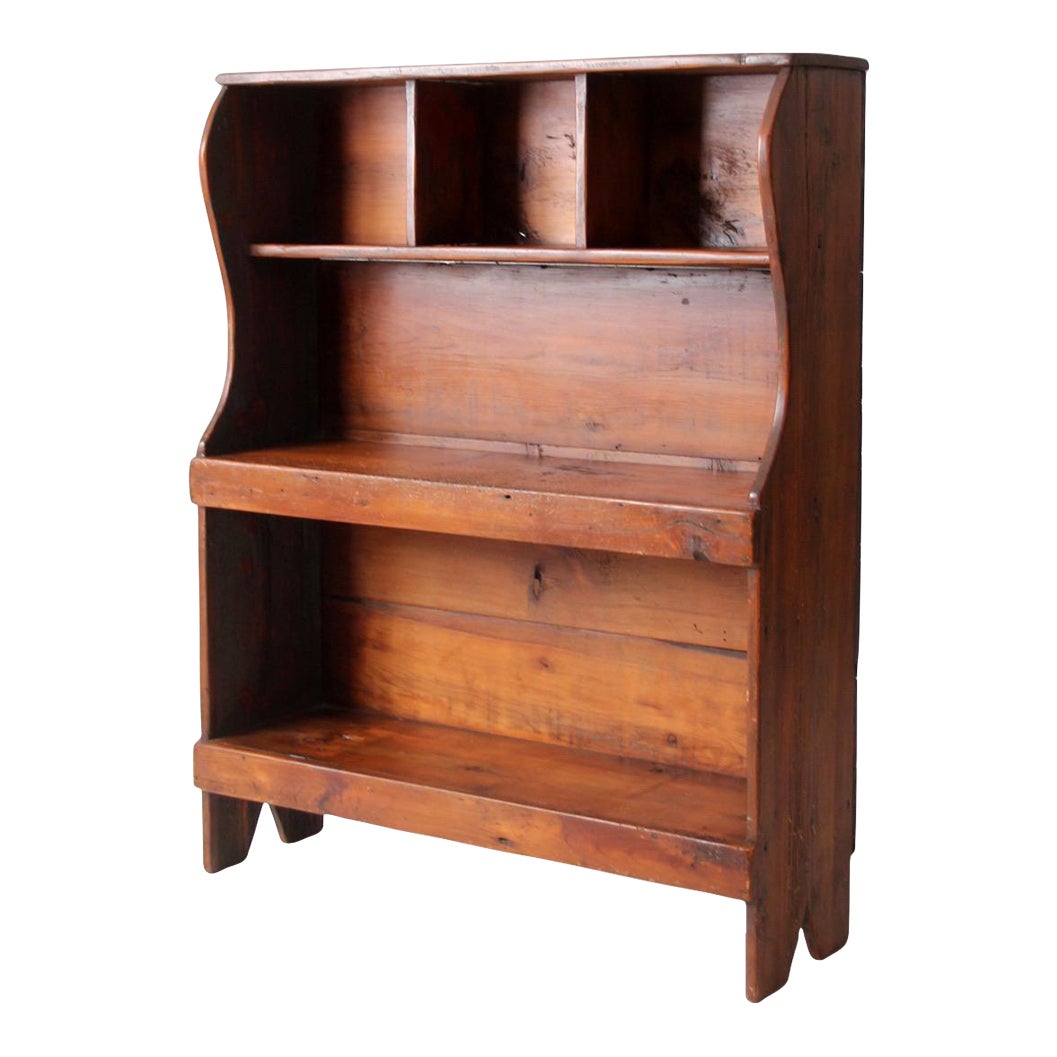 Antique American Primitive Bucket Bench Chairish