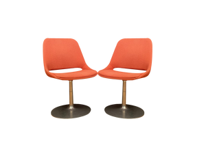 Set of Finnish Polaris Swivel Chairs by Eero Aarnio for Asko Export, 1970s