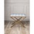 Port 68 Lauderdale Brass Bamboo Leg Bench, Mozzi For Sale - Image 4 of 5