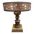 Vintage 60s Illuminated Capiz Shell & Jewels Accent Table For Sale