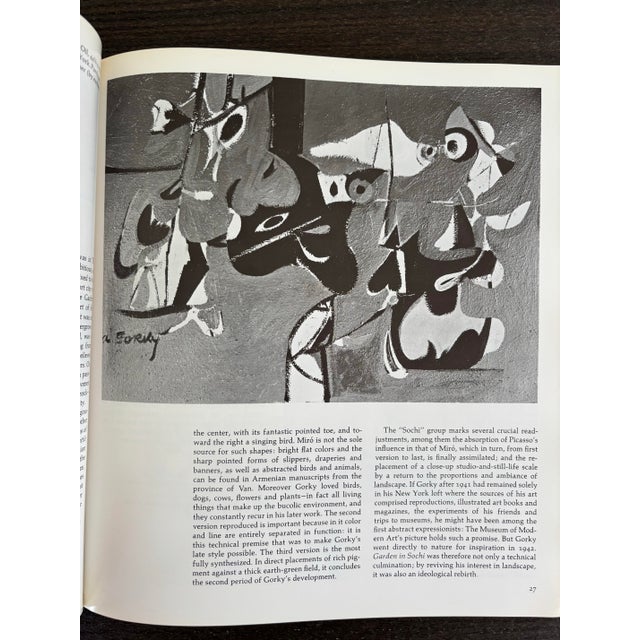 Arshile Gorky Paintings Drawings Studies by William C. Seitz 1962 Softcover Moma Nyc For Sale - Image 10 of 12