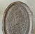 Oval Serving Tray in Silver, 1960s For Sale - Image 6 of 10