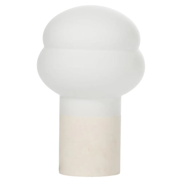 Kumo High White Acetato White Floor Lamp by Pulpo For Sale