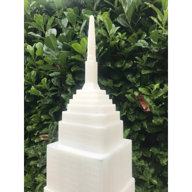 Vintage Post Modern 1980s Empire State Building Lamp By Takahashi Denson For Midori Chairish