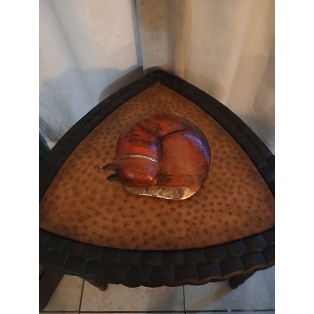 Intervention No. 23 is a monumental study of feline serenity and material weight. Originally a large-scale hand-carved...