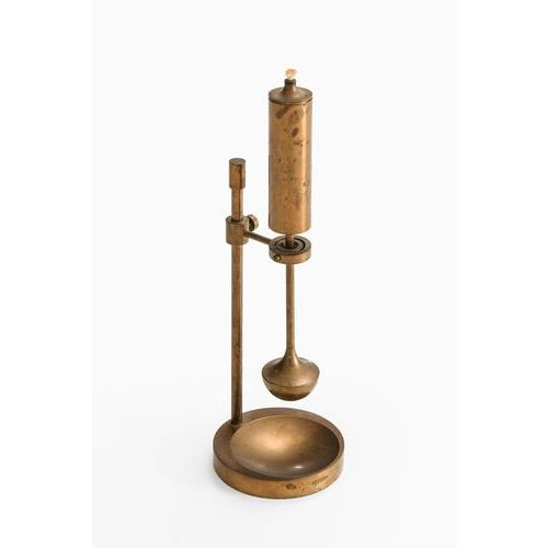 Oil Lamps in Brass from Ilse D. Ammonsen, 1950s, Set of 4 For Sale - Image 3 of 5