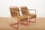 Side Table with Armchairs in Red Lacquered Tubular Steel, 1920s, Set of 3 For Sale - Image 16 of 18
