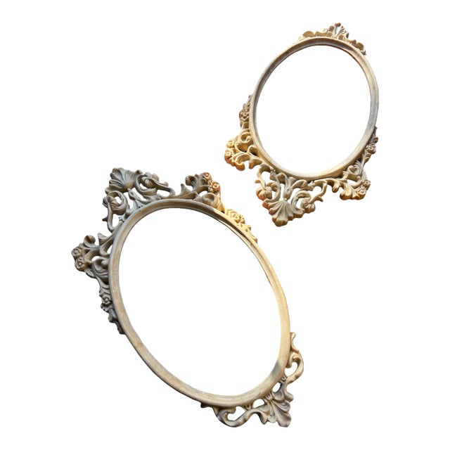 Pair of Vintage Wood Frames For Sale