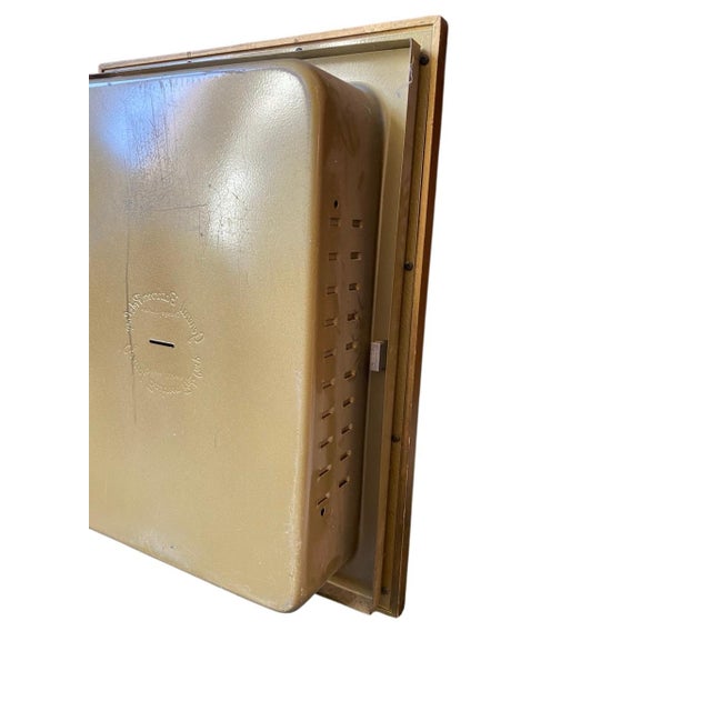 Traditional Vintage General Bathroom Prds. Corp. Ornate Gilded Gold Frame Medecine Cabinet For Sale - Image 3 of 9
