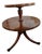 Vintage Solid Wood Two Tiered End Table For Sale