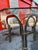 Mid-Century Modern 1980s Chromcraft Brass & Glass Dining Table W/4 Swivel Chairs (Set of 5) For Sale - Image 3 of 9