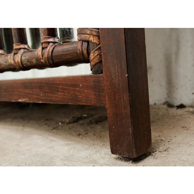 McGuire Organic Modern Rattan Folding Three-Panel Screen For Sale - Image 11 of 13