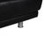 Animal Skin 355 Leather Two-Seater Black Manual Function Sofa by Rolf Benz For Sale - Image 7 of 15
