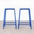 French Bright Blue Laboratory Stools, 1970s, Set of 6 For Sale - Image 3 of 18