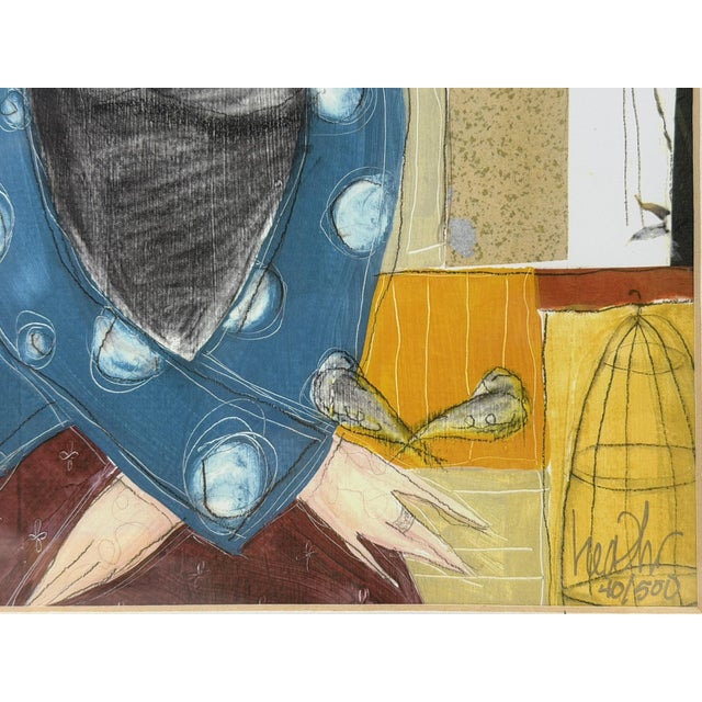 Orange Petals — Signed and Numbered Limited Edition Figurative Art Print, 40/500 For Sale - Image 14 of 18