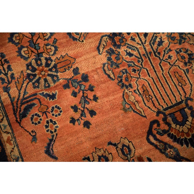 Old New House Vintage Sarouk Rug - 4'3" x 6'7" For Sale - Image 4 of 11