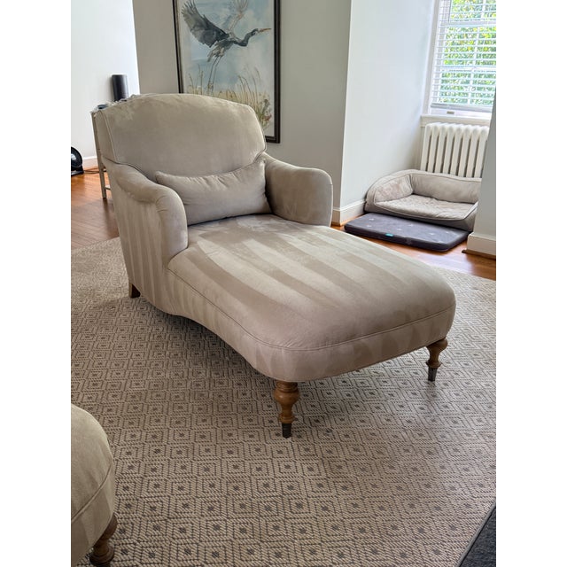 Lee Industries Living Room Chaise (Model 3481-21)--Two Available For Sale - Image 12 of 13