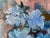 Original-Moonlit Dahlias in Blue-Jardin d'Hiver Series-Shizico Yi-British Awarded Artist For Sale - Image 16 of 17