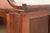 Brown Baker Furniture Style Federal Carved Mahogany Bookcase Cabinet, Circa 1940s For Sale - Image 8 of 15