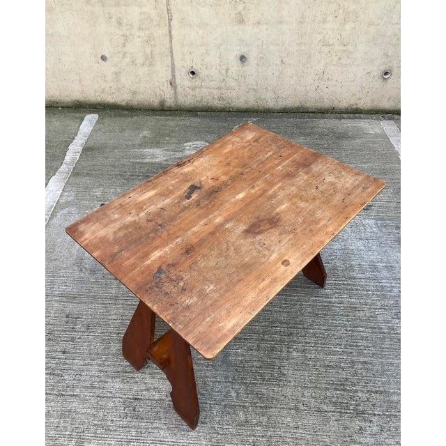 Arts & Crafts English Console Table For Sale - Image 4 of 11