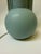 Vintage Art Deco Style Mint Green Ceramic Table Lamp Base – 11.5" For Sale - Image 12 of 16