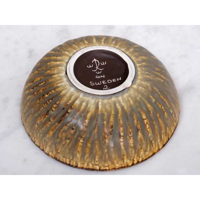 Rubus Stoneware Bowl by Gunnar Nylund for Rörstrand, Sweden, 1965 For Sale - Image 9 of 10