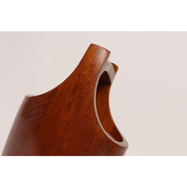 Danish Modern Staved Teak "Congo" Ice Bucket by Jens Quistgaard for Dansk For Sale - Image 10 of 18