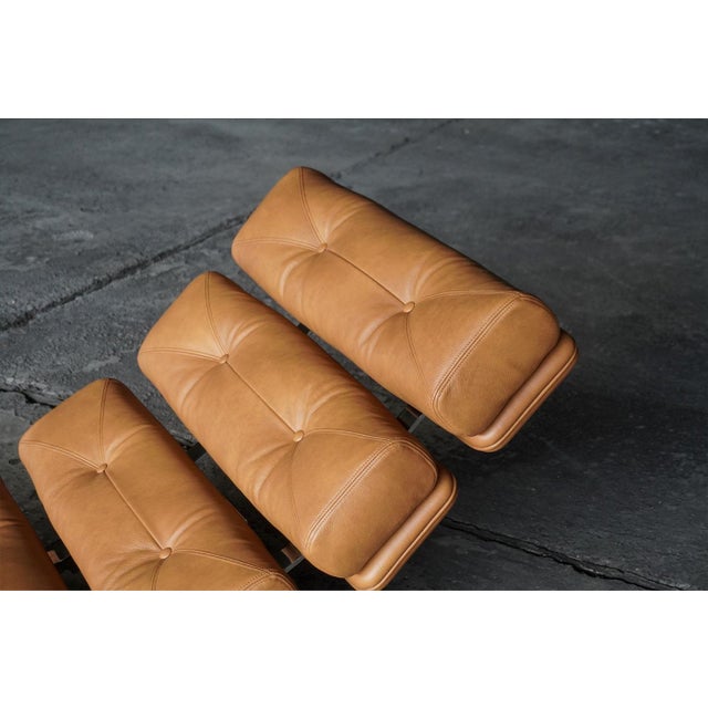 Lounge Chair in Cognac Leather by Ric Deforche for Gervan, Belgium, 1970s, in Flawless conditions. Designed 1970 to 1979 I...