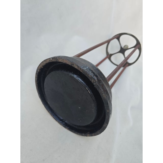 Metal 1940s Art Deco Umbrella Stand For Sale - Image 7 of 7